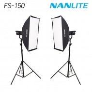 NANLITE FS-150 소프트박스(90x60) 투스탠드세트