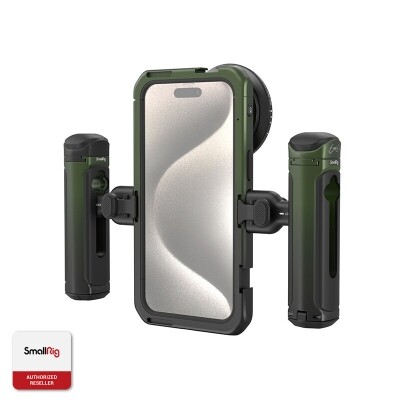 씨엘미디어,SmallRig x Brandon Li Mobile Video Kit for iPhone 15 Pro Max Co-design Edition 4407